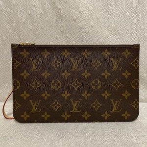 Louis Vuitton Monogram Canvas Neverfull MM Pochette